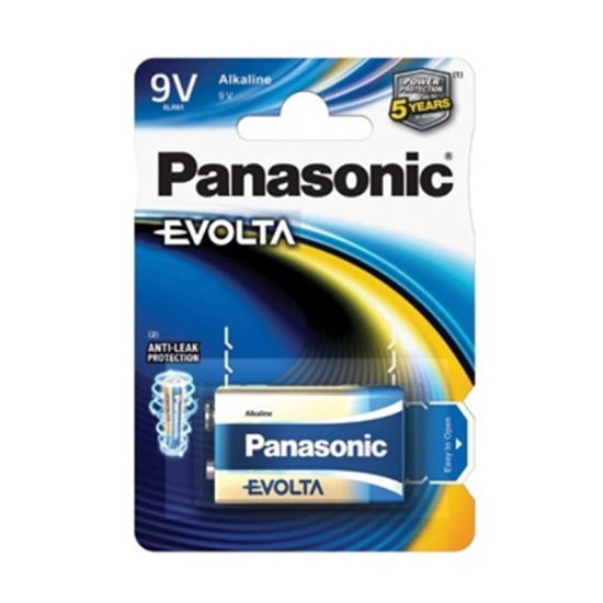 Baterija Panasonic EVOLTA 6LR61-1BP 9V