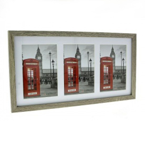 Rāmis - galerija 20x40 cm, 3x 10x15 cm 