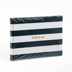 Foto albums Heisler ar klasiskām, melnām lapām 25x19 cm Foto albums Heisler ar klasiskām, melnām lapām 25x19 cm