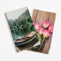 Foto albums Gedeon ar plāniem vākiem 10x15 / 96 Foto albums Gedeon ar plāniem vākiem 10x15 / 96