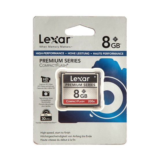 Atmiņas karte CF Compactflash Lexar 8GB/ 200x