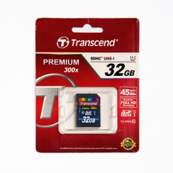 Atmiņas karte SD SDHC Transcend Premium 32GB 300x Class 10 Atmiņas karte SD SDHC Transcend Premium 32GB 300x Class 10