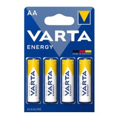 Baterijas Varta Energy LR6/AA 4xAA Baterijas Varta Energy LR6/AA 4xAA