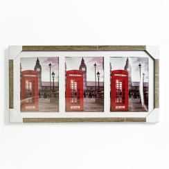 Foto rāmis - galerija 25x50 cm, 3x 13x18 cm  Foto rāmis - galerija 25x50 cm, 3x 13x18 cm