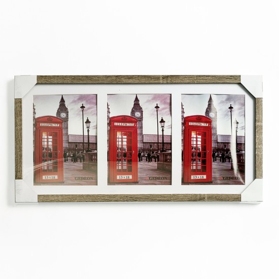Foto rāmis - galerija 25x50 cm, 3x 13x18 cm Foto rāmis - galerija 25x50 cm, 3x 13x18 cm